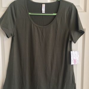 Lularoe - Army Green Solid - Classic T